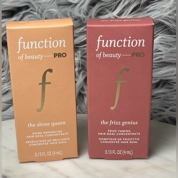 NIB Function of Beauty Hair Goal Concentrate Bundle Lot of x2 - Picture 1 of 6